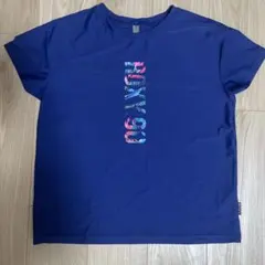 ラッシュガード　水陸両用　ROXY ロキシー 半袖 Tシャツ ブルー Mのサムネイル