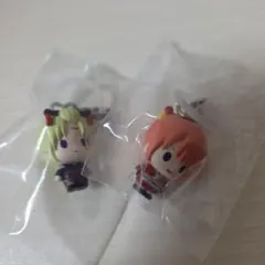 銀魂 新劇場版 吉原大炎上 めじるしアクセサリー ガチャガチャ 神楽　月詠