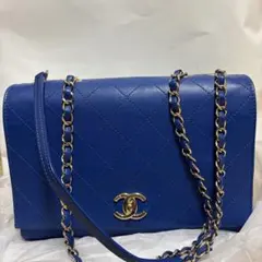 Chanel ブラック キルティング ショルダーバッグ24开ad - メルカリ