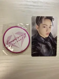 Treasure ヒョンソク 缶バッジ トレカ