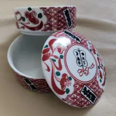 和風デザイン 蓋付き容器 皿 お重 インテリア 置物 小物入れ 相撲