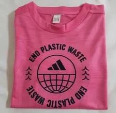 adidasTシャツピンク130cm