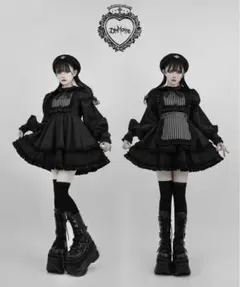 DimMoire ディムモアール 絶メイドワンピース Black M - メルカリ