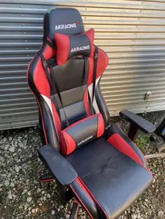 AKRACING ゲーミングチェア レッド/ブラック