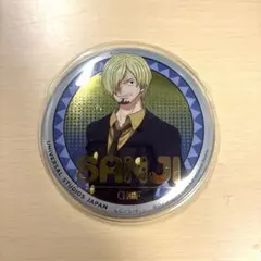 ワンピース　USJ 缶バッジ　サンジ