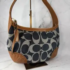 【希少】COACH シグネチャー デニム ホーボーバッグ 12748 Y2K