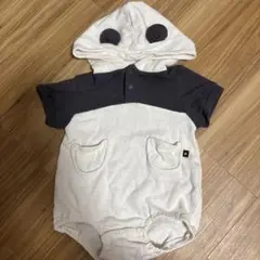 パンダなりきりロンパース