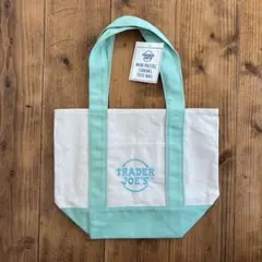 【新品・未使用❗️】 TRADER JOE'S ミニパステルキャンバストートバッグ