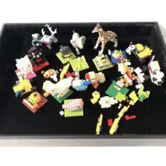 s1648 ナノブロック 動物 車 セット