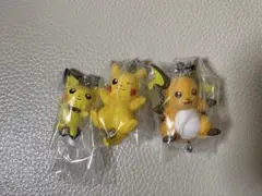 ポケットモンスター つまんでつなげてマスコット14 ピチューピカチュウライチュウ