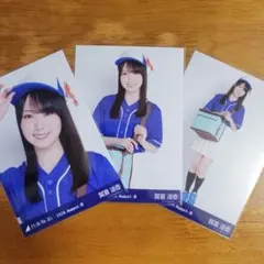 乃木坂46 賀喜遥香 東京都verコーデ+2種 生写真コンプ 乃木坂46 賀喜遥香 全ツ 東京都ver.コーデ コンプ 生写真② - メルカリ