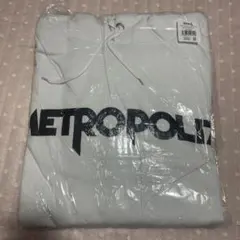 三代目METROPOLIZ パーカー ホワイト Lサイズ