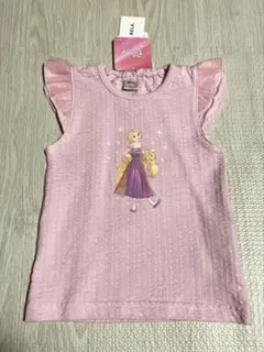 【新品タグ付き】ディズニーラプンツェル　チュール付きトップス　90cm