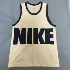 Nike タンクトップ ホワイト/ネイビー