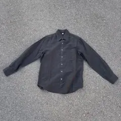 早い者勝ち 希少 00s old UNIQLO ブラック シャツ Y2K