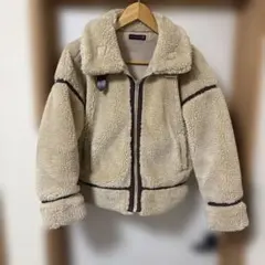 ラブトキ　ボアジャケット　ブルゾン　M