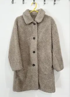 ユニクロ 防風アウターフリースステンカラーコート