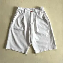 アディダス×マルボンゴルフ コラボ タックショートパンツ メンズM 白のサムネイル