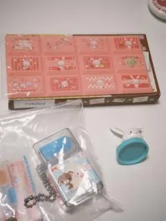 サンリオ チョコエッグ フィギュア ウィッシュミーメル　シール　セットのサムネイル