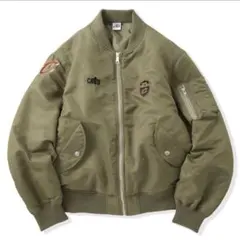 That's life NBA MA-1 jacket M カーキ
