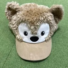 ディズニーシー ダッフィー もこもこ帽子 キャップ ファンキャップ