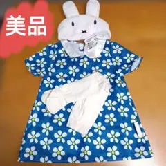 smiffys 花柄ワンピース 1-2歳　ミッフィーなりきり　タイツ付き