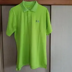 Under Armour 蛍光グリーン ポロシャツ