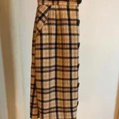 アプワイザーリッシェ　暖かいチェックスカート