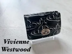 Vivienne Westwood 三つ折り財布 オーブ レザー 総柄 金具のサムネイル