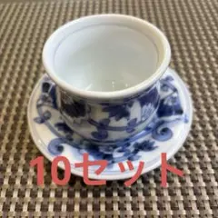 和食器　茶碗蒸し系に最適　下皿付き　業務用
