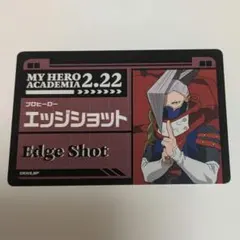 ヒロアカ アニカフェ アニメイトカフェ カード エッジショット