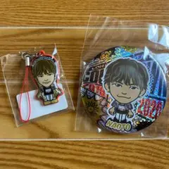 NAOTO クリアチャーム 缶バッジ