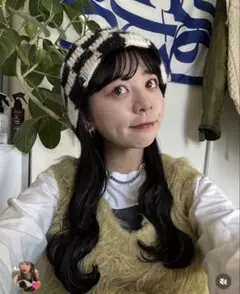 kastane シャギーベスト