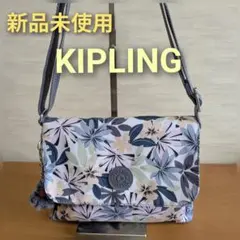 レア　新品未使用　KIPLING　キプリング　斜め掛け　花柄　ゴリラチャームのサムネイル