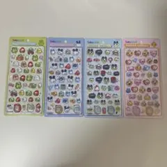 【国内正規品】たまごっち　ボンボンドロップシール　4種　コンプリートセット