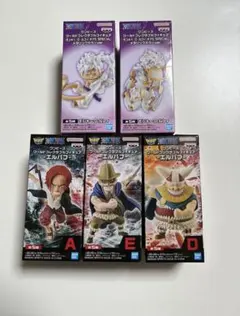 ワンピース　ワールドコレクタブルフィギュアニカ　シャンクス　ブロギー　ドリーのサムネイル