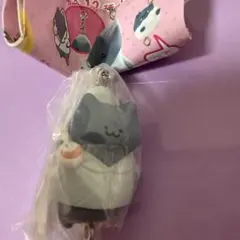 お文具といっしょ ばぶんぐ。繋げてマスコット ねこさん