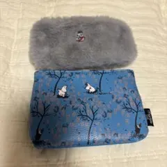 ムーミン&リトルミイ　ポーチ 2個セット