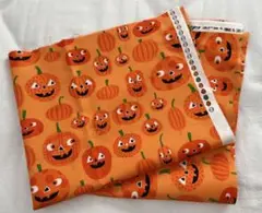 ★可愛いハロウィンカボチャ生地
