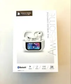Awesome ワイヤレスイヤホン タッチパネル搭載