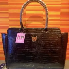 即購入可！ マイメロディ♡クロミ クロコダイル風ショルダーバッグ クロミ