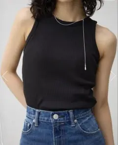 未使用　定価2990円　マウジー　カップ付きタンクトップ　MOUSSY