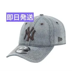 韓国限定 mlb NEW ERA ニューヨーク・ヤンキース デニムキャップ 帽子