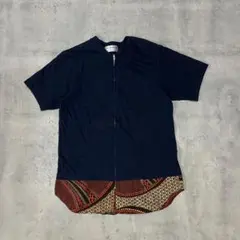 COMME des GARCONS SHIRT ドッキングシャツ ネイビーのサムネイル