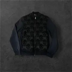 Alexander Mcqueen スカル ジップアップジャケット XS 黒のサムネイル