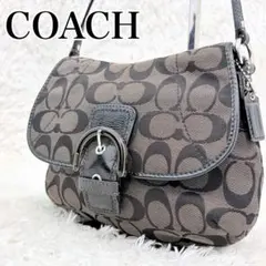 COACH SOHO signature shoulder アクセサリーポーチ