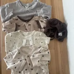 バースデイ　西松屋　ロンパース　カバーオール　60〜70