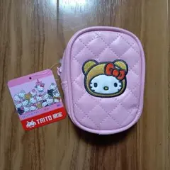 TAITO限定　ハローキティ　刺繍 ポーチ