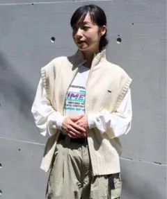 フリークスストア ニットベスト フリーサイズ 秋