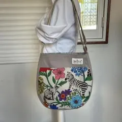 エチノ　ラウンドショルダーバック　ハンドメイド